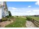 Spacious backyard featuring a fence, grass, and serene views of the neighborhood at 11821 Joplin Ct, Commerce City, CO 80022