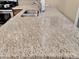 Close-up of a granite countertop featuring stainless steel double sinks and chrome faucet at 1044 Rockhurst Dr # 202, Highlands Ranch, CO 80129