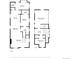 Detailed floor plan showing layout of rooms on both floors including dimensions at 3410 W 31St Ave, Denver, CO 80211