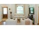 Cozy living room with a large window, comfortable seating, and stylish decor at 3410 W 31St Ave, Denver, CO 80211