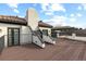 Large rooftop deck is an entertainer's dream with built-in grilling area and outdoor space at 579 Madison St, Denver, CO 80206