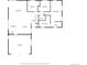 Floor plan showcasing the layout of the living room, kitchen, bedrooms, and garage at 7120 S Sheridan Ct, Littleton, CO 80128
