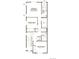 Second floor plan with primary bedroom, two bedrooms, and two bathrooms at 17005 E Alameda Pkwy, Aurora, CO 80017
