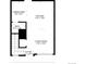 Layout of floor one includes kitchen, living room, dining area and bathroom at 15546 W 64Th Loop # C, Arvada, CO 80007