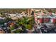 Aerial shot of a Denver neighborhood showcases a vibrant community with parks, apartments, and tree-lined streets at 1827 N Grant St # 1000, Denver, CO 80203