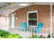 Charming front porch with brick facade and stylish outdoor seating at 1532 Meade St, Denver, CO 80204
