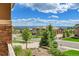 Exterior shot of the home showcasing its beautiful landscaping and well-maintained curb appeal at 5388 Water Oak Cir, Castle Rock, CO 80108