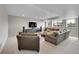 Bright living room with a comfortable sofa, chairs, and large windows offering ample natural light at 5388 Water Oak Cir, Castle Rock, CO 80108