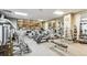 Well-equipped fitness center featuring a variety of exercise machines and weights for residents at 1551 Larimer St # 1803, Denver, CO 80202