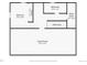 Basement floor plan featuring a Gathering room, bedroom, bathroom, utility closet, and stairs at 1140 S Elm St, Denver, CO 80246