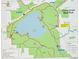 Map of Cherry Creek State Park showing paved and unpaved trails near Denver and Aurora at 6380 S Boston St # 391, Greenwood Village, CO 80111