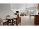 Basement dining area with a round table and four chairs at 12664 Ulster St, Thornton, CO 80602
