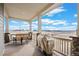 Deck with built-in grill and scenic views at 12664 Ulster St, Thornton, CO 80602