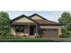 Charming single-story home with stone accents, a covered porch, well-maintained landscaping and a two-car garage at 18785 E 99Th Ave, Commerce City, CO 80022