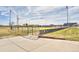 View of the local baseball field in the community, with chain link fence at 12665 Grove Ct, Broomfield, CO 80020