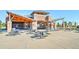 Outdoor park area featuring picnic tables and a sheltered seating area at 12665 Grove Ct, Broomfield, CO 80020