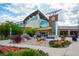 Striking recreation center with unique architectural design, surrounded by colorful landscaping, offering a welcoming community space at 12665 Grove Ct, Broomfield, CO 80020