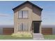 Modern two-story home featuring clean lines, large windows, and minimalist landscaping for a contemporary appeal at 769 Turner St, Erie, CO 80516