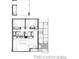 Detailed floor plan showcasing the layout of the home with bedrooms, bathrooms, kitchen, and living spaces at 769 Turner St, Erie, CO 80516