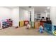 This finished basement has plenty of room and built in shelving for your needs at 17470 E 95Th Pl, Commerce City, CO 80022