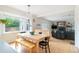Inviting kitchen with an open layout to the living room fireplace at 5292 Lichen Pl, Boulder, CO 80301