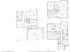 Detailed floor plan of the home showcasing the layout of each level at 6105 W Long Dr, Littleton, CO 80123