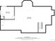 Basement floor plan showing a bedroom and large open area at 1120 Antelope W Dr, Bennett, CO 80102