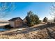 Detached storage shed in the backyard at 1120 Antelope W Dr, Bennett, CO 80102