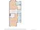 Second floor plan featuring bedrooms, baths, walk-in closets, and laundry at 2879 W Parkside Pl, Denver, CO 80221