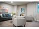 Cozy living room with comfortable seating and stylish decor at 2879 W Parkside Pl, Denver, CO 80221