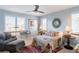 Charming bedroom with unique decor and plenty of light at 6816 Goldbranch Dr, Niwot, CO 80503