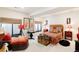 Basement bedroom with comfortable seating at 6816 Goldbranch Dr, Niwot, CO 80503