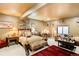 Primary bedroom with a four-poster bed at 6816 Goldbranch Dr, Niwot, CO 80503