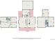 Detailed floorplan showcasing the layout of the home's three floors, including dimensions of the rooms at 17940 Smugglers Rd, Monument, CO 80132
