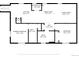 Floor plan of the home showing the layout of the primary bedroom, bathroom, and other spaces at 1534 Meade St, Denver, CO 80204