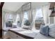 Cozy window seats with plush pillows offering a comfortable spot to relax and enjoy the view at 11081 Cannonade Dr, Parker, CO 80138