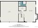 Basement floor plan view including Gathering room, garage, storage room, and bathroom at 10473 W Arkansas Dr, Lakewood, CO 80232