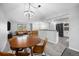 Spacious open layout combining a living area and modern kitchen at 10473 W Arkansas Dr, Lakewood, CO 80232