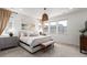 Relax in this main bedroom bathed in natural light, featuring plush bedding and tasteful decor at 15774 W Girard Ave, Morrison, CO 80465