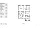 Floor plan of the home's second level, featuring the primary bedroom and two secondary bedrooms at 1933 Villageview Ln, Castle Rock, CO 80104