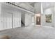 Bright living room featuring a skylight, staircase, and neutral color scheme at 8236 E Phillips Pl, Centennial, CO 80112