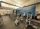 Well-equipped fitness center with cardio machines and free weights at 1401 Wewatta St # 714, Denver, CO 80202