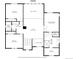 Second story floor plan displaying a loft, primary bedroom, two bedrooms, and bathrooms with dimensions at 6388 Donner Cir, Parker, CO 80134