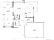 Floor plan showing the layout of the main floor, including the kitchen, living room, and bedrooms at 6388 Donner Cir, Parker, CO 80134
