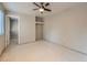 Bedroom with closet at 1731 Uinta St, Denver, CO 80220