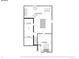 Basement floor plan shows the Gathering room, laundry, storage and bedroom at 13215 Peacock Dr, Lone Tree, CO 80124