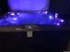 Hot tub with blue lights for relaxation at 13215 Peacock Dr, Lone Tree, CO 80124