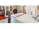 Bedroom showcasing a walk-in closet, hardwood floors, and a quaint dresser at 912 S Washington St, Denver, CO 80209