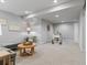 Finished basement featuring neutral colors and recessed lighting at 10000 E 59Th Dr, Denver, CO 80238