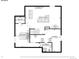 The basement floorplan includes a Gathering room, bedroom, bathroom and laundry area at 9669 Jellison Way, Broomfield, CO 80021